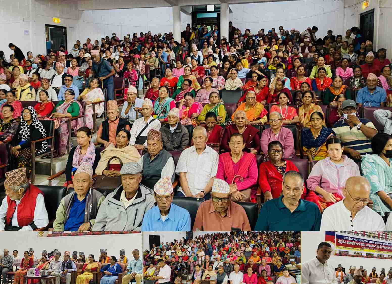 तानसेन वडा नं. ६ द्वारा ४ सय १९ जना जेष्ठ नागरिक तथा लक्षित वर्गलाई सम्मान